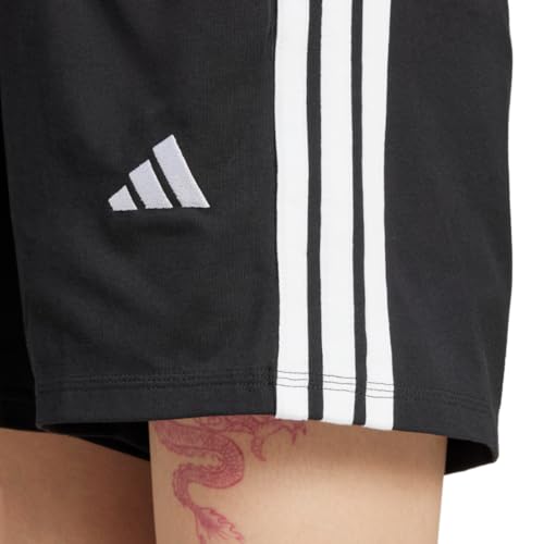 adidas Women's Essentials 3-Stripes Cotton Shorts4
