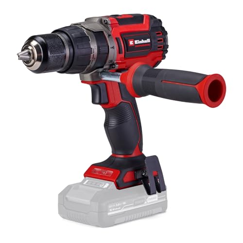 Einhell Trapano avvitatore a percussione professionale a batteria TP-CD 18/70 Li-i BL – Solo Power X-Change (18 V, brushless, 70 Nm, funzione di foratura a percussione, mandrino da 13 mm, 2 marce,