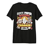 Juego de Manos Divertido Rock Paper Scissors Champion Camiseta Premium