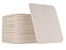 Qty 50 Plain White Square Coasters