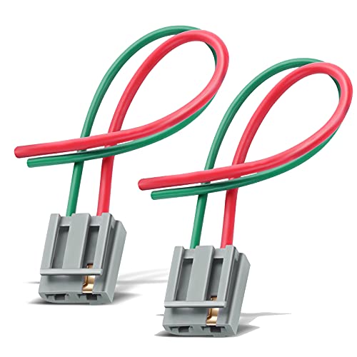 2 Pack Hei Distributor Pigtail Wire Harness 12 Volts Battery And Tachometer Connector Compatible With Rv Chevy Gm Hei 170072 #TOP5