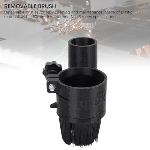 Tampa da Bota do Coletor da Máquina da Sapata 52mm da Poeira do Roteador do CNC, Com Cerdas Removíve