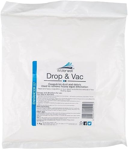 Waterwell Drop and Vac Granular Flocculent 1 Kg