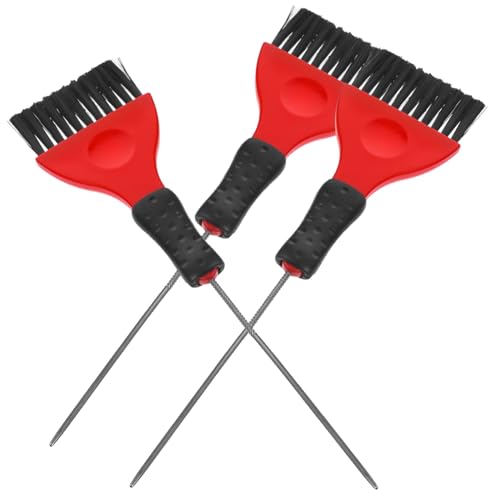 FRCOLOR Hair Dye Applicator Brush Professional Salon Brush Set of 3 Easy to Use Clean