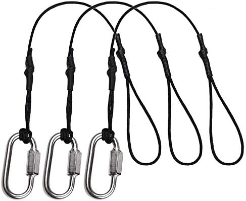 LABOTA Safety Camera Tether - Double Secure your DSLR or Compact Camera, 3 Pack