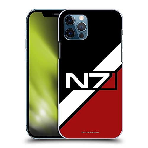 Coque iPhone 12 Mass Effect N7 évitez les rayures arrière protection dure ajustée