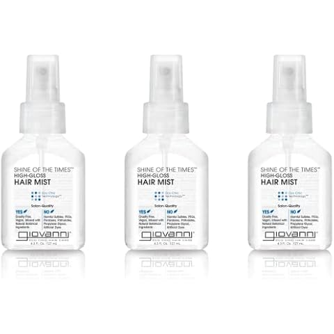 GIOVANNI High-Gloss Hair Mist, 4.3 oz (Pack of 3) Cover