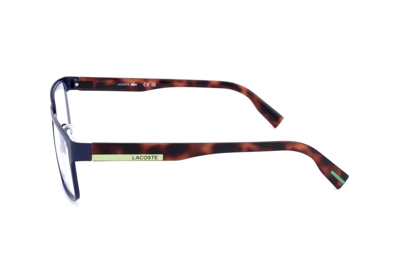 Lacoste Okulary ochronne L2283 matowy niebieski dla mężczyzn, rozmiar 55 (18)
