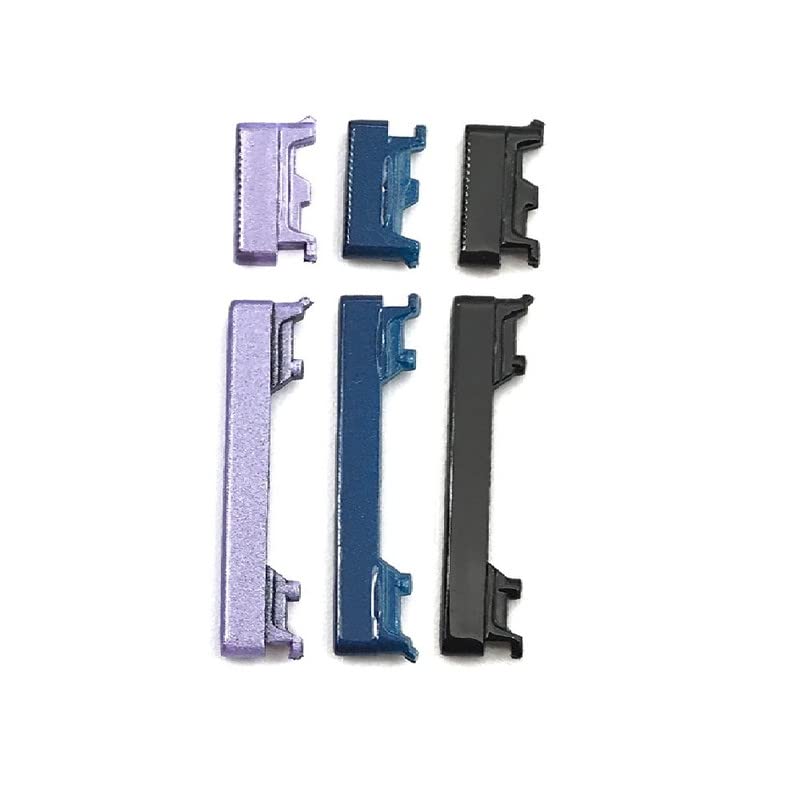 External Power and Volume Button Side Button Out Keys Compatible for Motorola Moto G8 Plus / G8+ : Blue-picture-13