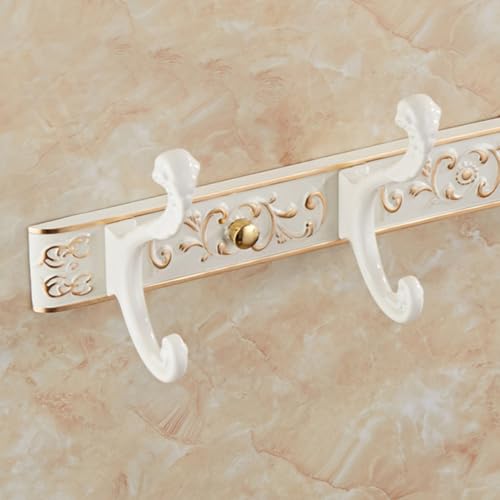 Porte-manteau mural blanc en aluminium spatial durable Sosoport