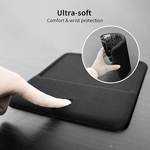 Vaydeer Slim Ergonomic Wrist Rest for Magic Trackpad (Black) - Image 3