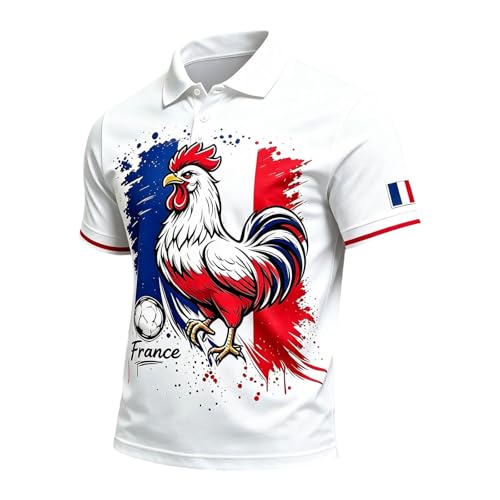 Polo homme respirant pour l'été avec coupe ajustée près du corps