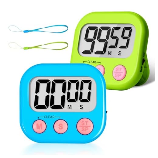 ZILLEEN Classroom Timer for Kids Teachers 2 Pack Digital Tmers