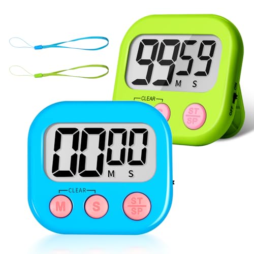 ZILLEEN Classroom Timer for Kids Teachers 2 Pack Digital Timers