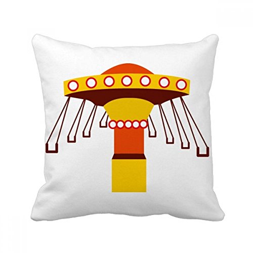 Coussin amusement park multicolore 40x40cm avec insert amovible décoratif