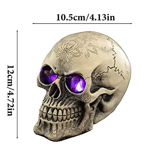 Modelos cráneo hueso humano réplica anatómica para decoración Halloween y estudio 5