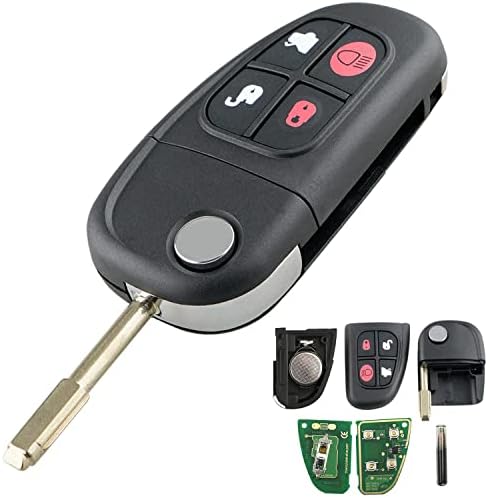 2 Telecomandi Auto 433 MHz 3 Pulsanti Per Ford Transit MK6 (2000-2006) E Connect Van