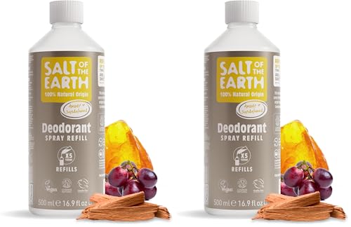 Déodorant Salt of the Earth spray ambre pour une fraîcheur quotidienne
