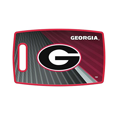 NCAA Georgia Bulldogs Large Plastic Cutting Board