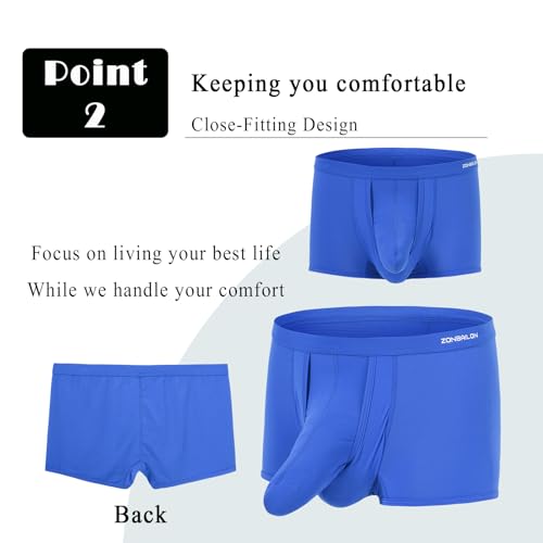 Elephant Trunk Underwear Men Bulge Pouch Mens Low Rise Boxer Briefs Covered Band3