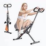 Niceday Squat Machine for Home, Squat Ride, Core Exercise Machine, Foldable Exercise Equipment, Glute & Leg Cardio Workout Machine