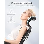 SIHOO M18 Ergonomic Office Chair, High Back Mesh Desk Chair with Adjustable Headrest & Lumbar Support, 330lbs Capacity Computer Chair with 2D Armrests & Wide Cushion, Tilt Lock, for Home Office-Black - Image 3