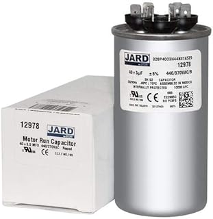 1172095 - Arcoaire Genteq Replacement Round Dual Run Capacitor 40/3 uf MFD 440 Volt VAC