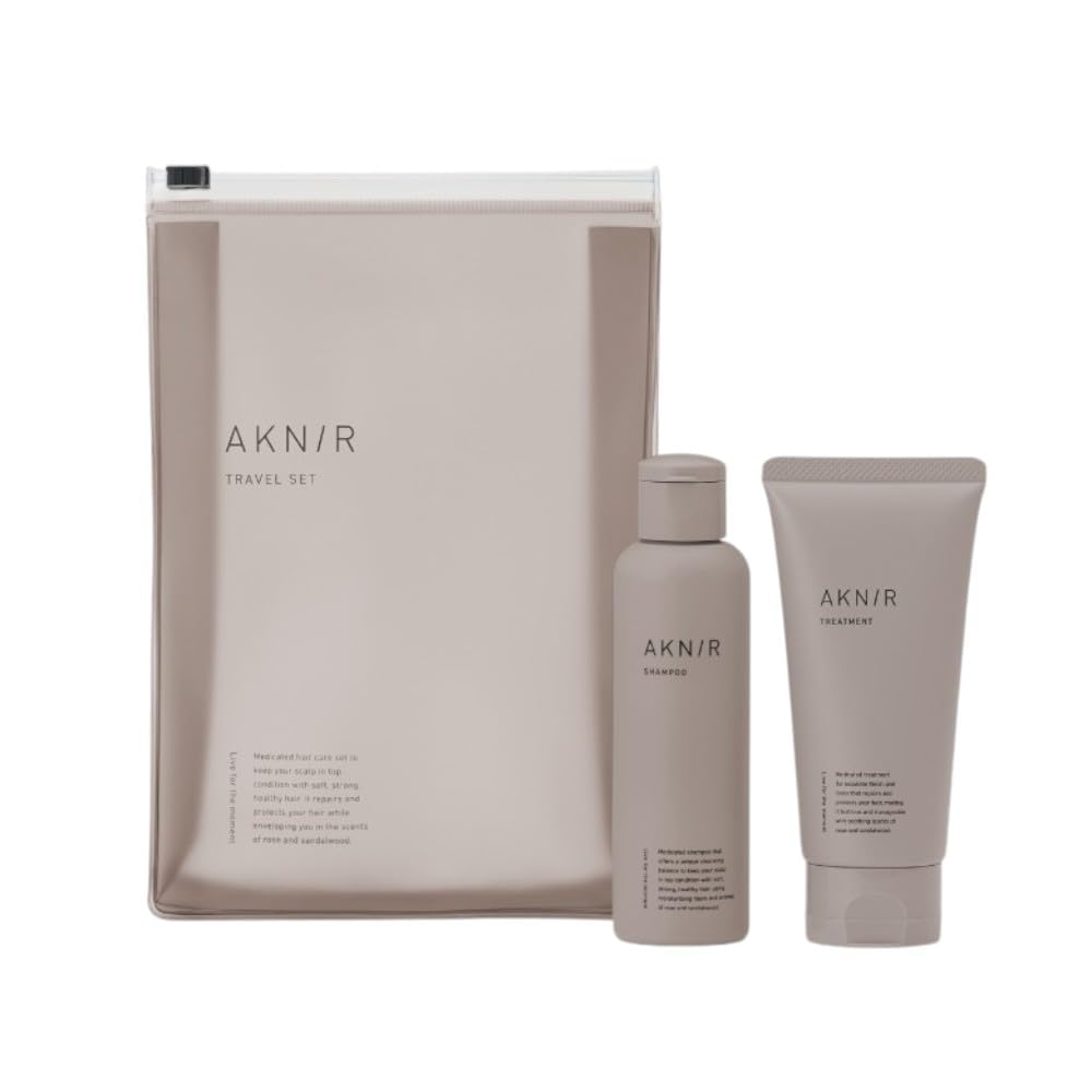 Amazon | AKNIR アクニー 薬用ヘアケア トラベルセット ローズウッドの