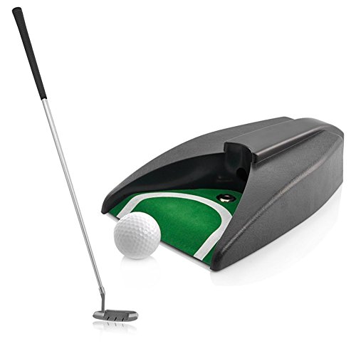 Complete Executive Indoor Golf Putter Gift Set with...