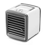 ★ ACONDICIONADOR DE AIRE HUMIDIFICADOR DESMONTABLE: este humidificador portátil de escritorio puede contener 300 ml de agua, 2 puestos, el diseño multifunción puede satisfacer todas sus necesidades. Adiós al aire seco de la habitación en un caluroso día de verano.