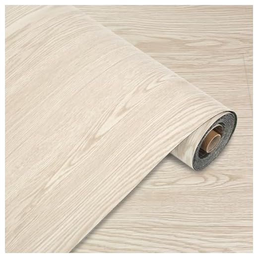 Revêtement de Sol en PVC Aspect Bois, Carreaux Adhésifs pour Sol en Vinyle - Épaisseur 0,15cm - Antidérapant - Imperméable - Panneaux Muraux, 40x300cm - 1,2m²(Bois Beige-Jaune)
