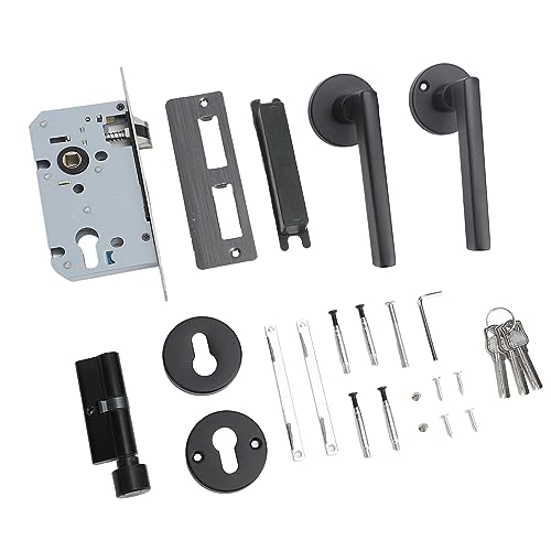 Serrure à levier de porte résistante aux chocs en aluminium durable - 3
