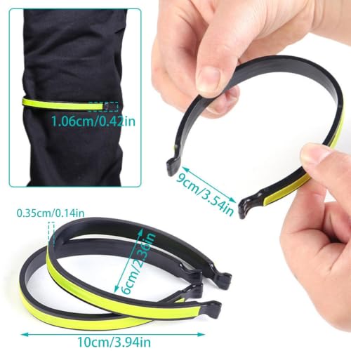 Correa para pantalón de bicicleta que evita enganches en la cadena 5