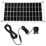 Kit Pompa per solare 12V con Pannello 10W Esterno Kit Pompa per
