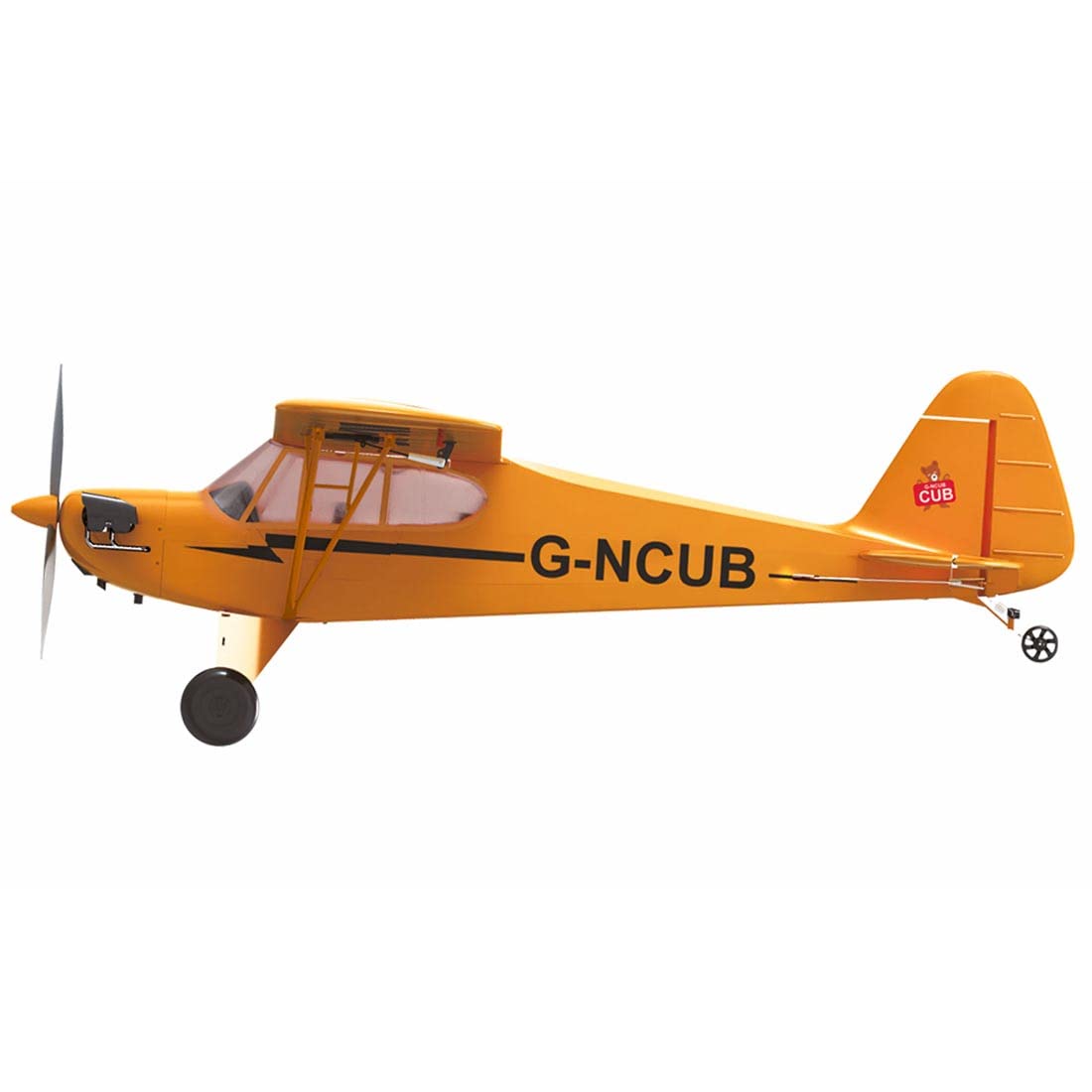 Amewi Skylark Aereo elica 3D/6G, 5 canali RTF Giallo RC telecomandato
