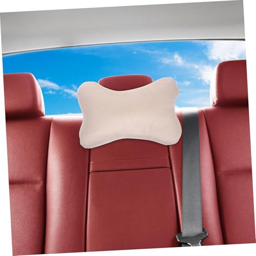 Almohada de cuello para auto ULTECHNOVO 2 pcs beige miniatura 2