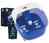 Galvolt Foot Spa Massager with Soak Salt- for Stress Relief- Clean & Moisturized Feet- Foot Relaxer- Foot Massager for Improved Blood Circulation