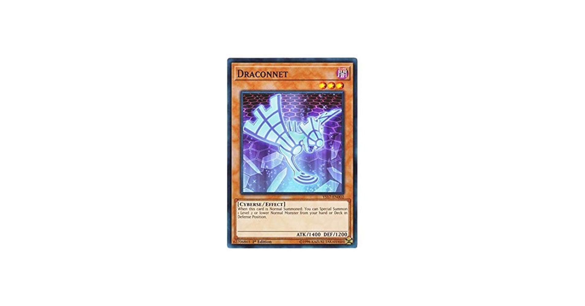 Amazon.com: YU-GI-OH! English Version YS17-EN002 Draconnet