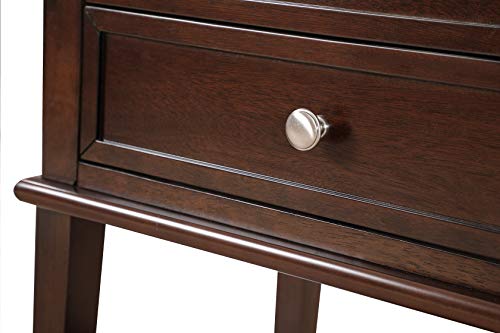 Glory Furniture Newton , Cappuccino Nightstand, Side Table 28" H X 16" W X 22" D #TOP6