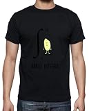 MODELO: Camiseta manga corta para hombre. Camiseta de corte clásico con cuello redondo y mangas cortas. Ideal para verano y cómoda para llevar debajo de una sudadera en épocas más frías. Luce esta camiseta de estilo casual. Diseño: Arroz Integral