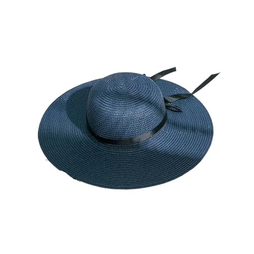 Chapeau de soleil personnalisé enfant bleu marine : confort et style assurés