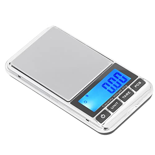 Báscula digital de bolsillo de alta precisión portátil con pantalla LCD miniatura 2