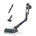 Shark Cordless Vacuum Cleaner with HEPA Filter, PowerDetect Clean & Empty, Powerful Suction, Pet Hair Pickup, Carpets & Hardfloor, Mocha Grey/Brass, IP1251MET, 5 Years Warranty