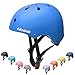 CELOID Kids Bike Helmet,Toddler Skateboard Helmets for Ages 2-3-5-8 Years Boys Girlsï¼ŒAdjustable Multi-Sport Bicycle Skateboarding Football Roller Skating Scooter Balance Bike Helmet,Pink Blue