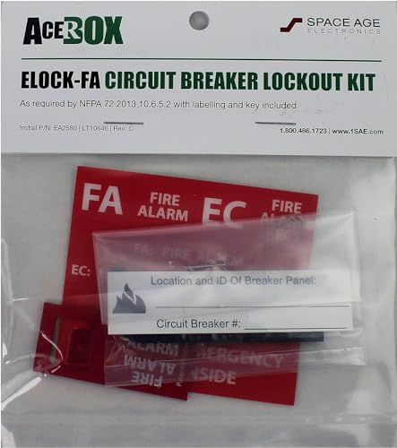 Space Age 3 Set - EClips ELOCK-FA, E-Series Fire Lockout Kit