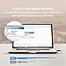 leizhan 64GB Type C USB Flash Drive USB 3.0 USB C Phone Picture Stick for Samsung Galaxy S10,S9,S8,S8 Plus, Note 9, Google Pixel XL, Purple