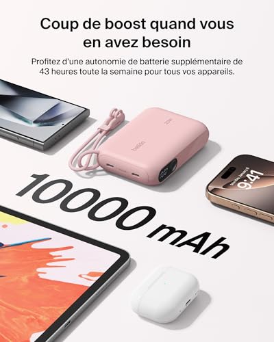 Belkin BPB027HQPK banque d'alimentation électrique 10000 mAh Neuf - vue 7