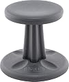 Kore Kids Preschool Wobble Chair - Flexible Seating Stool for Classroom, Preschool, Kindergarten & Elementary School - Made in The USA - Age 4-5 yrs, Grey (12in)
