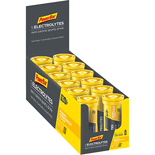 PowerBar 5 Electrolytes Mango-Passionfruit 12x10Tabs - Brausetabletten mit 5 Elektrolyten