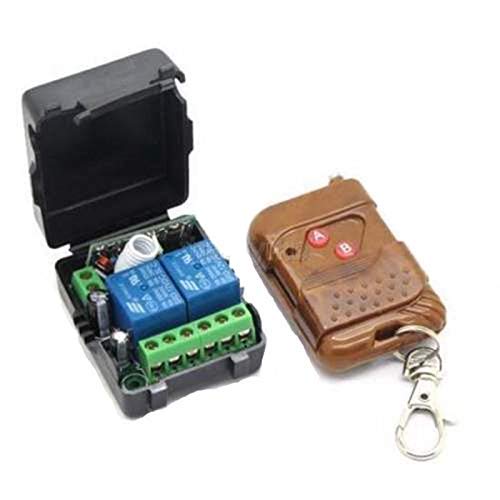 DC 12v 2CH Channel Wireless RF Remote Control Switch Transmitter Receiver 10A Relay (B07LDS8W88) Amazon Price History, Amazon Price Tracker